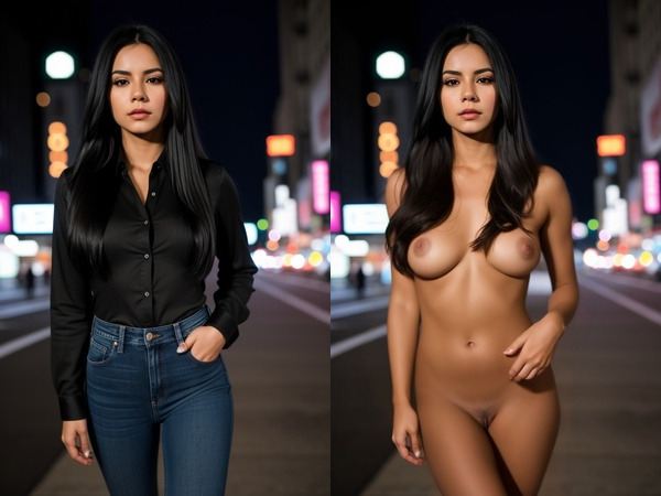 NudeMaker anime/realistic style options