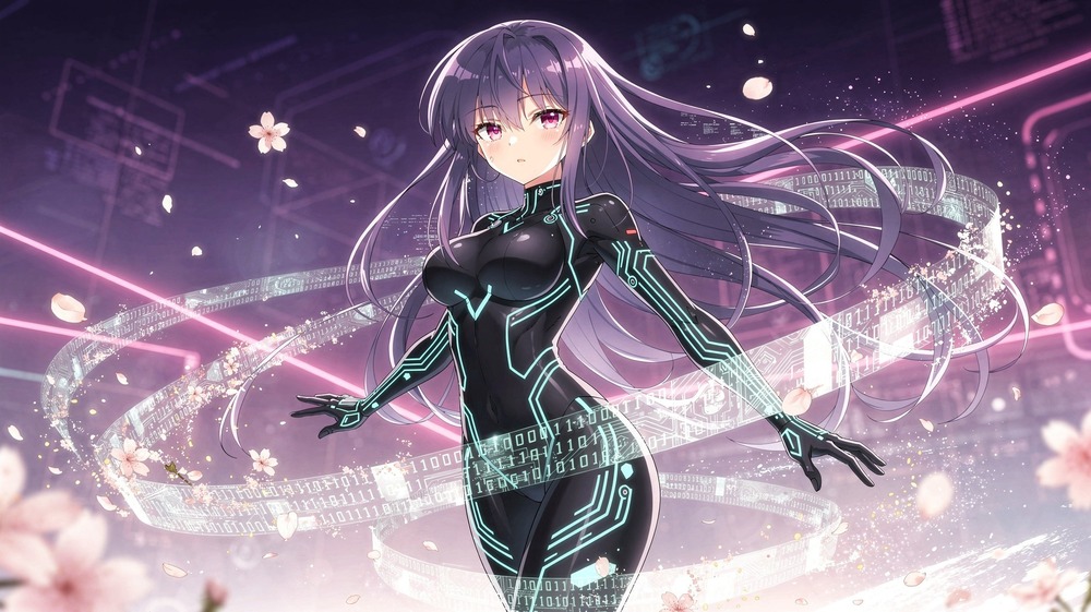 Anime digital goddess representing the best AI hentai generators in 2026